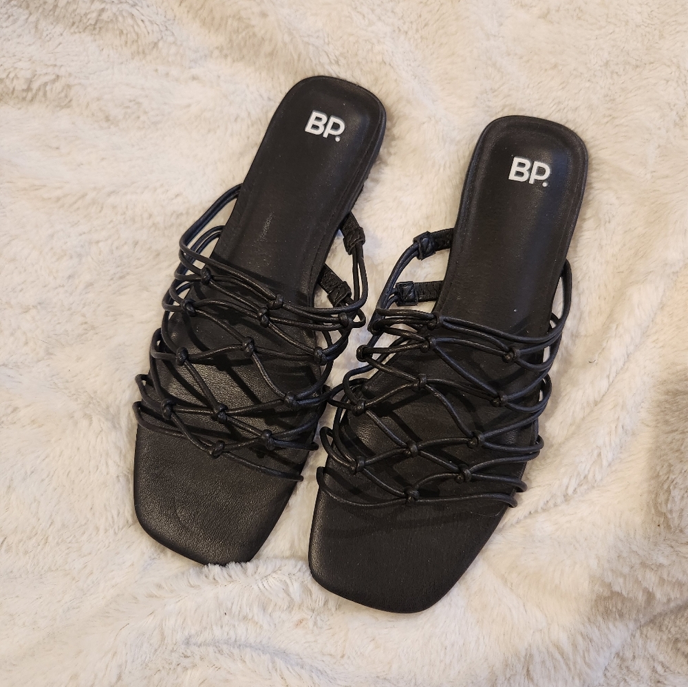 Nordstrom BP. Piper Strappy Sandal in Black